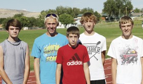 RHS cross country team members Daniel Connors, William Scoggins, Chris Hogan, Mitchell Webber and Kaycee Freemann are headed to Basalt this weekend for their next round of competition.