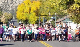The Scrub Shirt Classic Race started the 2012 Fall Festival last Saturday in Meeker and 43 fifth- and sixth-graders completed the 5K. More than 50 percent of the fifth-grade participated.