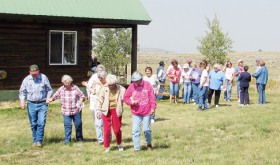 More than 20 people recently gathered at Lime Kiln, south of Meeker and shared stories with appreciation of a life on the mountain.