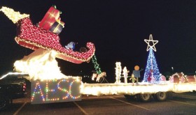 Winners of Saturday night’s Christmasfest Parade of Lights were Alliance Energy Service Company, Blue Mountain Inn and Future Farmers of America. The RE-4 school bus placed second.