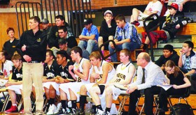 Assistant coach Matt Dupire will trade seats with head coach Klark Kindler again this weekend.