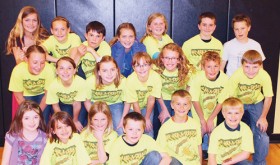 Three Meeker Destination Imagination teams qualified for the Global Finals in Knoxville Tenn., in May. The third-grade team is in the front row; the fifth-grade team in the middle row; and the sixth-grade team in the back row. Meeker has three of the four teams representing the Western Slope as members of Team Colorado.