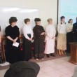 Ten Meeker-area women portrayed members of the area’s pioneer families during the “Pioneer Women in Rio Blanco County” presentation put on by the Rio Blanco County Historical Society on Sunday at Kilowatt Korner in Meeker. Roughly 75 persons attended the program.