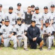 The second doubleheader between Rio Blanco County’s two high school baseball teams was supposed to be played in Meeker, but, because of a wet field, the games were played in Rangely on Saturday, when the Panthers won both as they did in the first doubleheader. Playing for the Panthers this year are, in back, coach Gary Denny, coach West Torsell, Chad Bolding, Gabe Garcia, Cameron Enterline, Bryson Palacios, Layne Mecham, Jimmie Sherman, Tobie Gasper, Josh Bolding, coach Jeremy Lohry and coach Paul Fortunato. In front, Fredy Ruiz, Manny Madrid, Kelton Elam, Kiki Ruiz, Jessy Powell and Kaulan Brady.