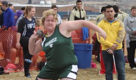 Rangely senior Holly Lepro (above) has been cross-training to prepare for this season after earning a silver medal in the shot put and a bronze in the discus throw at last year’s state meet. Junior Connor Phelan (left) also returns with state experience. He qualified in two relays and the 400-meter dash. The Panthers will compete in Hotchkiss this Saturday.