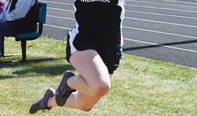Sydney Hughes won the triple jump and was on the winning 800-meter medley relay team. The Cowboys will be in Battle Mountain on Saturday.