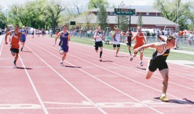 Meeker freshman T.J. Shelton lengthened his lead as the anchor in the 4x100-meter relay, an event they easily won. Shelton won the 100- and 200-meter dashes and also qualified for the state meet, anchoring the 4x200-meter regional championship relay team.