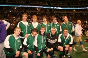 Rangely state qualifiers, back row from left: Travis Witherell, Devon Rose, Blake Wanstedt, Logan Osborne and Bo Armstrong. Front row from left: Cole Barlow, JC Chumacero, Chad Petersen, Keane Raley and Kindal Cushman. Not pictured Mike Dillon.