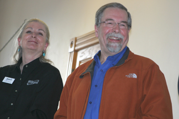 James Branch of ExxonMobil and Susan Alvillar of Williams were two of the speakers at the March 10 Energy Forum.