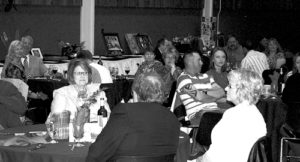 Those in attendance had a good time, enjoying a buffet dinner as well as a fundraising auction.