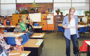Parkview Elementary School Writing Night, hosted March 28 by the school’s Parent Involvement Committee, was attended by approximately 20 parents. Teachers from kindergarten through fifth grade explained the “Step Up” program for each grade. 