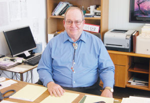 Russell George, finishing his second year as president of Colorado Northwestern Community College, offers knowledge of the past, a vision of the future and a long career of serving Colorado. 