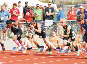 Meeker senior Tala Atoafa and Rangely junior Andrew Morton finished sixth and fifth respectively in the 110-meter hurdles.