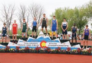 Meeker freshman T.J. Shelton was the fastest 2A male in the Colorado State Track and Field Championships, and Rangely senior Colton Coombs was fourth.