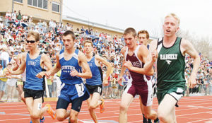 William Scoggins finished 11th in the 3,200-meter run and ran the 1,600 in 4:41.41, a personal best this season for the Panther senior.