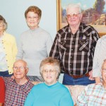 Bill Mitchem, his three siblings, and their spouses spent last weekend touring the area and reminiscing together, with plenty of good-natured camaraderie in the mix. The four couples have each been married for more than 50 years, with Bill and Martha celebrating their 62nd wedding anniversary on Monday. From left, the Mitchem siblings on the couch with their spouses standing behind them: Bill and Martha Mitchem (62 years); Ken and Donna Mitchem (61 years); Peggy and Verl McElwain (59 years); and Jack and Charlotte Mitchem (52 years).