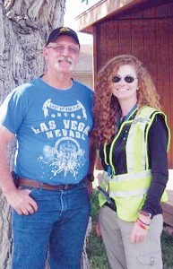 Anna Herrington and Chuck Mills