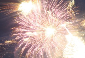 he Rangely fireworks show held Friday night over Kenney Reservoir, east of town, thrilled residents and visitors with a wide variety of fireworks explosions.