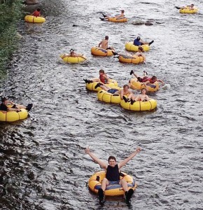  The team also enjoyed a tubing adventure down the Yampa River in Steamboat Springs.