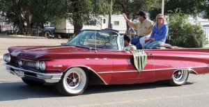 The parade grand marshals for the 2014 annual Septemberfest Parade were Jeff and Rebecca Rector of Rangely. They were honored for the many contributions the Rector family has made to the community as well as to Colorado Northwestern Community College, which also rededicated the Rector Science Building over the weekend