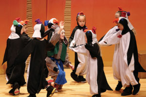 This was the ninth straight year that the Missoula Children’s Theater has performed in Rangely, but Beth Scoggins, president of the sponsoring school PTA, said rising costs may threaten that and that it is possible the school could go to once every two years. The performance this year cost roughly $2,800, she said.