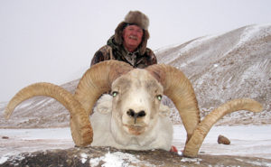 Rangely Mayor Frank Huitt had a successful, if not completely enjoyable, trip to Tajikistan. Huitt said he traveled 19,000 miles on some of the worst roads he had ever seen—even after working the oilfield for 30-plus years. He said it was “cold and miserable but a trip I will never forget.” He shot his Mid-Asian ibex, top, at 15,000 feet altitude, his Marco Polo sheep at about 15,300 feet altitude (middle) and the yak (bottom) at 14,000 feet. His trip also brought him close to the Afghanistan border.