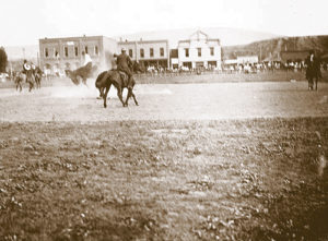 Fourth of July celebration in Meeker in 1911.