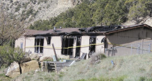 The home was destroyed, but a cause has not  been determined. 