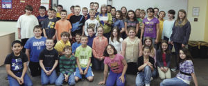 The fifth graders at Meeker Elementary School impressed those in attendance during Aprils’s Night at the MES Museum, when the students transformed into someone famous —from the 1400s and Joan of Arc to 1968 and astronaut Neil Armstrong. The students did a great job portraying the famous people they had studied. In addition to their famous person debuts, the fifth graders also collected coins to be donated to the Meeker Relay for Life Team. The community’s museum donations added up to $265. 