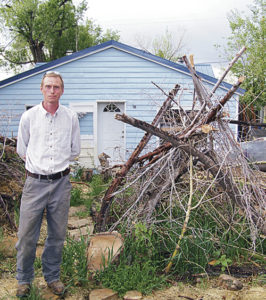Rangely gardener Jeremy Coleman’s unusual garden got him into trouble with his neighbors and the Rangely code enforcement officer. Now Coleman is working with the town to keep his unique garden minus a few hazards that existed before. 