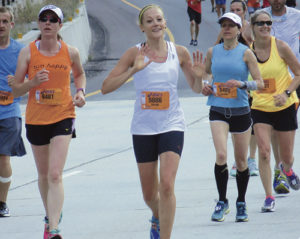 Natalie Morlan of Meeker ran in the Utah Valley Marathon in Salt Lake City on June 13.  Morlan’s results overall had her finishing 534th out of 1,145 total runners; for women, she was 199th of 530 runners; and in her division, she was 23rd of 60 runners. 