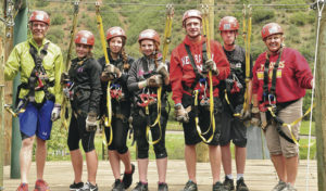The Rangely High School cross-country team hosted its own second annual team camp last week. Unfortunately, not all runners were able to attend, but there were three girls and two boys who had a great time. The team went to Glenwood Springs, where they camped, went zip lining and white water rafting. It was a time to get to better know each other, run together and tell cheesy jokes. 