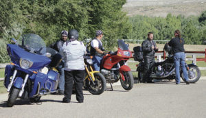On Saturday the ESA’s second annual poker run raised funds for St. Jude’s Children Cancer Research Hospital as well as local community projects. The poker run was the idea of Millie Archuleta and Gloria Anderson. Scott Anderson had the winning poker hand and won $70 for his efforts.