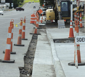 The Town of Meeker has started Phase II of the Market Street Sidewalk Project, to extend sidewalks on the north side of Market Street from Fourth Street, where Phase I ended, to 11th Street. Phase II, unlike Phase I, which included grant funds, will be paid from town coffers at a total price of $700,000, which boils down to $100,000 per block. Meeker Town Administrator Scott Meszaros said the project should be done as early as October or November, pending cooperative weather.