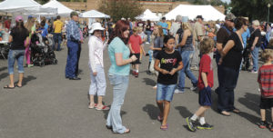 A crowd of several hundred people took part in Mountain Valley Bank’s 2014 Fall Festival in downtown Meeker last year. This year, the event will run from 11 a.m. to 2 p.m. Saturday. There will be plenty of food booths and games on hand to help occupy kids from infant to adult. The 12th annual Mountain Valley Bank Fall Festival is sponsored by the bank so local non-profit groups can raise money. It will be co-hosted by White River Electric Association and the ERBM Recreation and Park District.