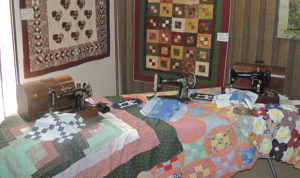 These were some of the quilts on display during the 2014 PEO Quilts in the Country Show in Meeker. The 2015 PEO Quilts in the Country show has been set for Friday and Saturday, running during the Meeker Classic Championship Sheepdog Trials. The quilts will be on display from 1 p.m. to 6 p.m. on Friday and from 9 a.m. to 5:30 p.m. on Saturday at the Fairfield Center, 200 Main. Old and new quilts are the center point for this show, featuring dozens of quilts made by mostly local hands. The proceeds from the $3 entry fee will benefit educational assistance and opportunities for women. In addition to the quilts on display, the PEO is again holding one of Meeker’s favorite fall events with its Country Bake Sale.