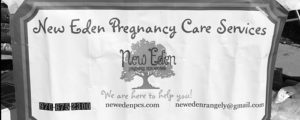 The ladies who volunteer at New Eden Pregnancy Care Services had a BBQ and bake sale Friday and Saturday on the corner of Main and South White. Melissa Norman, the head of the program, when asked how she thought the group did overall, she said pretty well but she was not sure of any numbers at this time. Norman said they do these fundraisers so New Eden can pay the bills during the lean months like the winter when heating costs and other expenses increase. The organization is always in need of diapers if anyone wants to make a donation.  