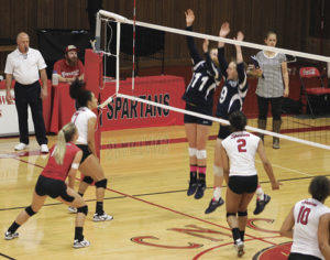 sptrgCNCCSpartansVBBeatUSUEastern