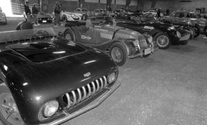 On Sept. 17, more than 200 drivers, car owners, team and family members converged on a wet and rainy Meeker for the annual Colorado Grand auto tour of Northwestern Colorado. Several activities were planned this year including the Meeker Lions Club fixing lunch for the crowd. But the inclement weather restricted visitors to the Rio Blanco County Fairgrounds to see the cars while the Lions fed those with the tour.
