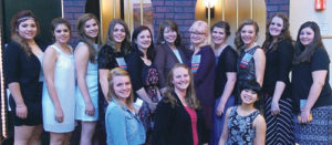 Several members of the Meeker High School Family, Career, and Community Leaders of America (FCCLA) Club recently attended the state FCCLA Convention, winning many medals for their work. Taking place in Denver, members had opportunities to interact with students from around the state and showcase the leadership skills they developed throughout the year. Meeker High School brought 12 students to the conference and experienced all the conference activities. Linda Lombardi, third from the left, was chosen vice president of public relations for the Colorado FCCLA state officer team. This is the first time in nine years Meeker has had a state officer. 