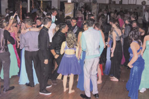 A good portion of the junior and senior classes enjoyed the dancing on Saturday night that accompanied the 2016 MHS Junior/Senior Prom held in the Hugus Building after a class dinner at the Meeker Cafe. The junior class-sponsored event was well-attended and well-received by the students who partied on until 1 a.m. The Grand March began the event at 9 p.m., when all dates were introduced.