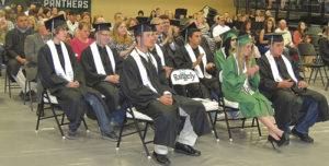SEAN McMAHON Photos There were 19 students in the Rangely High School Class of 2016, and they were presented with their diplomas at the school’s commencement exercise on Sunday afternoon.