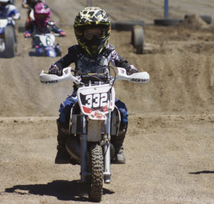 The ups and downs, slick surfaces and heavy sand banks didn’t seem to bother Holt Pelloni of Meeker as he took part in Saturday’s Meeker Moto Mayhem inaugural dirt bike races at the Rio Blanco County Fairgrounds. Lots of riders from young kids to adults took part in the event, which may become part of a Western Slope circuit that is headquartered in Montrose and includes races in Montrose, Delta, Hotchkiss, Rifle and Eagle.