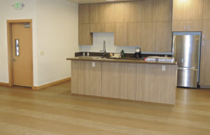 The well-used Kilowatt Korner meeting room at the southern end of the WREA building was remodeled and enlarged during the recent several-month project on the local and corporate office building. The public will no longer enter Kilowatt Korner through the door on Market Street, although that will remain in place as an emergency exit. The public will enter the room through a new door right inside the remodeled front door to the business.