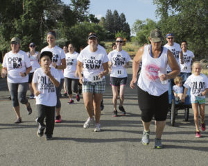 The New Eden Color Run was the center’s fourth annual event taking place during Rangely’s Fourth of July celebration, which was held Friday, Saturday and Monday. The 5-kilometer run to raise funds for for the pregnancy care center had 47 participants and raised $820. First place winner was Patrick Tolley with a time of 22:12; second place went to South African Juan David with a photo finish ahead of third-place Raelynn Norman. Tolley won a Smart Watch while David won a Hydro Back Pack.