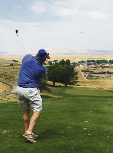 Meeker’s Willy Theos recorded his first-ever hole-in-one on hole No. 7 on Rangely’s Cedar Ridges Golf Course during the annual 27-hole, two-man tournament held on Saturday. Theos said he “chunked an eight iron that landed in front of the green, bounced on, rolled the length of the green and went in!” Theos said he had eye surgery and that he was playing against Robby Elam, who gave him the “play by play,” of the ace. The Couples Classic will be held this weekend, starting Saturday.