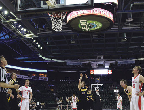 b phmk doak making free throw