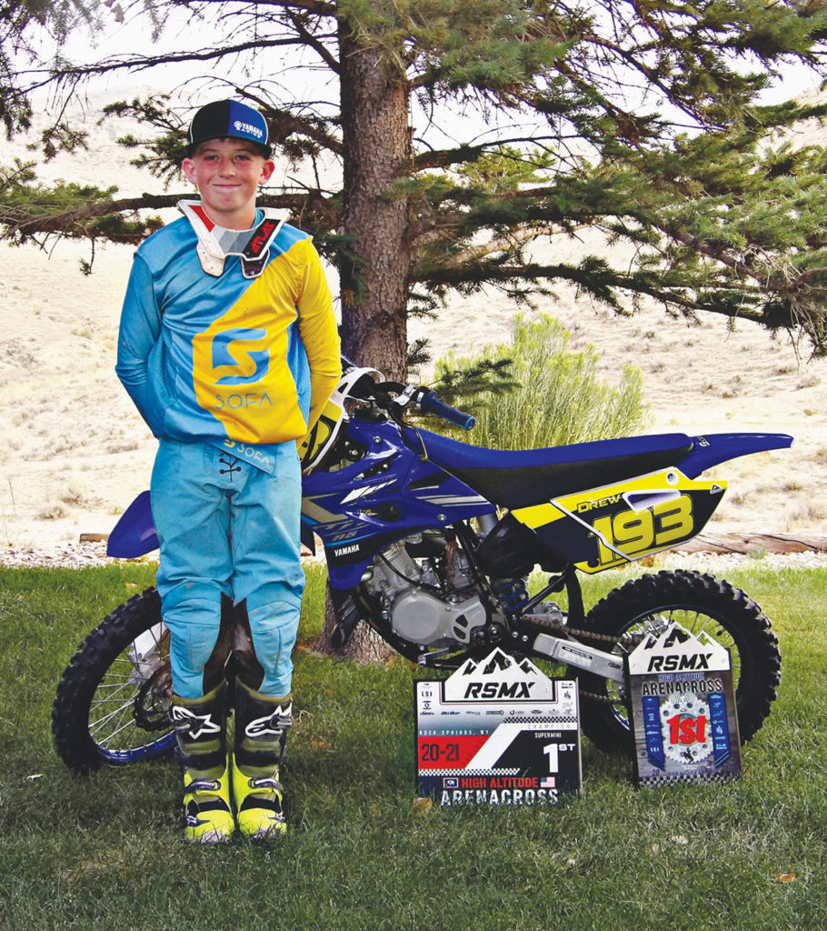 Zadra takes second overall in supercross competition The Herald Times Serving Meeker